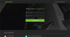 Desktop Screenshot of isalescrm.com